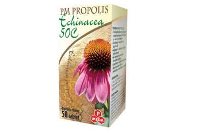 PM Propolis Echinacea - прополис и эхинацея 50 тбл.
